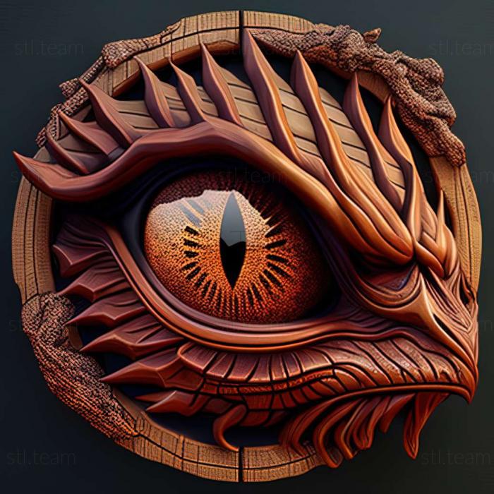 3D модель Гра Guild Wars Eye of the North (STL)